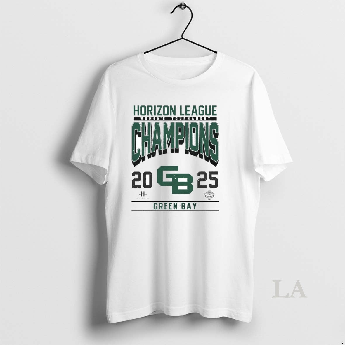 Original Green Bay 2025 Womens Tournament Horizon League Champions Circle
