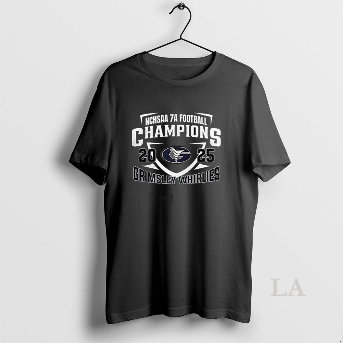 Original Grimsley Whirlies 7a Nchsaa State Champions 2025 Logo