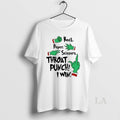Original Grinch Hand Rock Paper Scissors Throat Punch I Win Christmas