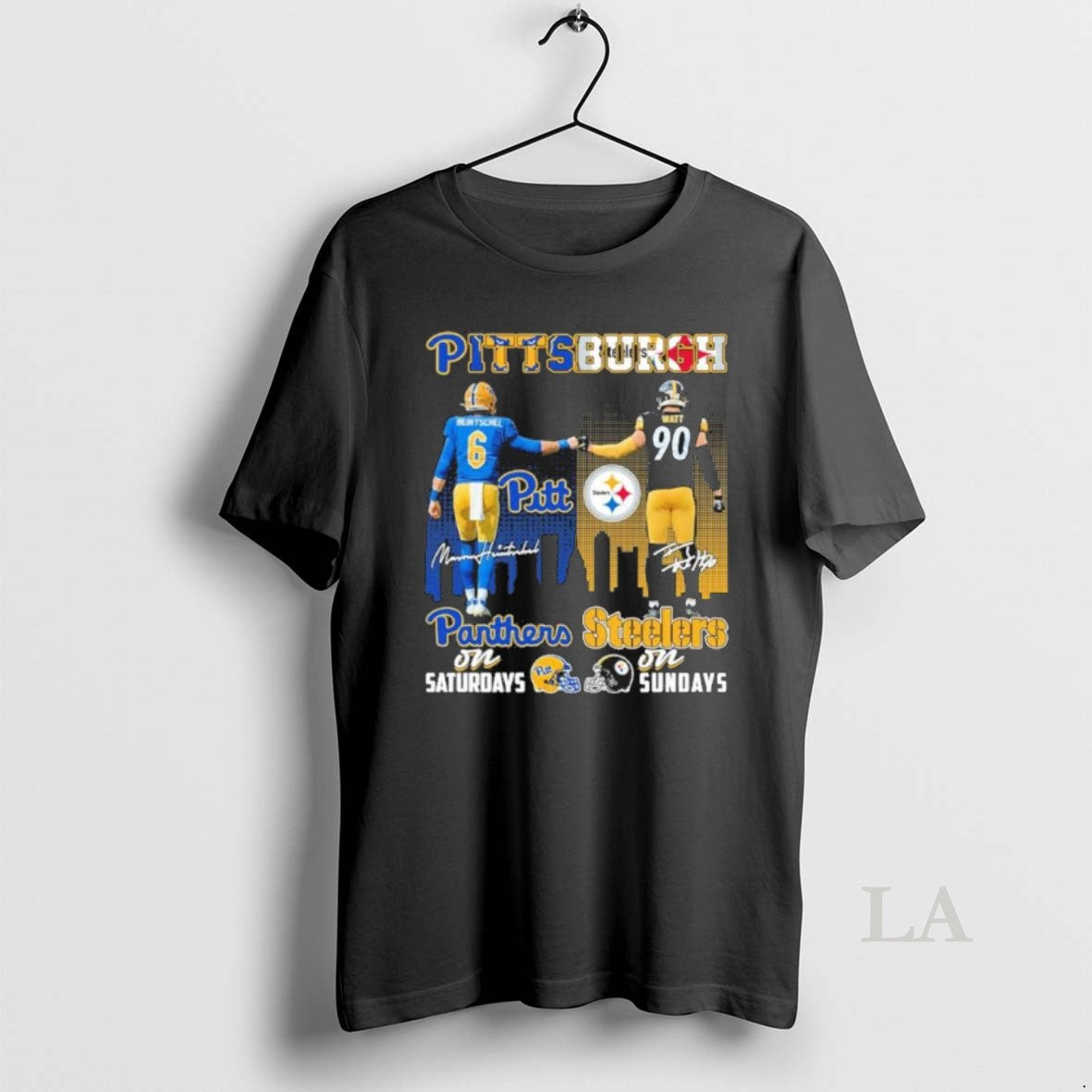 Original Heintschel Pitt Panthers On Saturday And Tj Watt Pittsburgh Steelers On Sundays