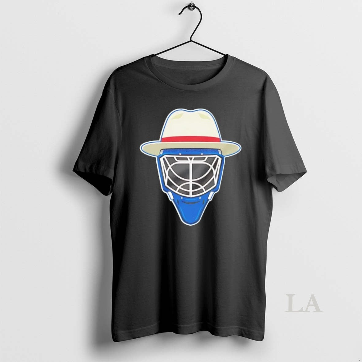 Original Henrik Lundqvist Broadway Goalie Mask New York Rangers