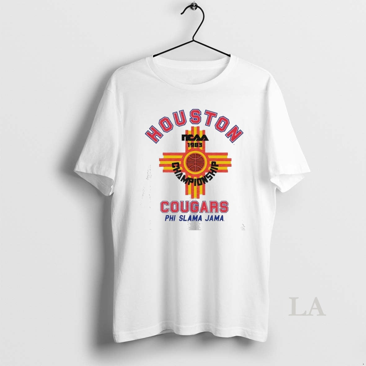 Original Houston Cougars Ncaa Championship 1983 Final Four Phi Slama Jama