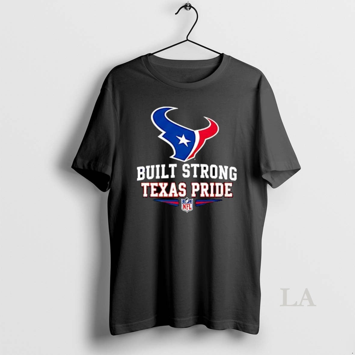 Original Houston Texans Football Built Strong Texas Pride