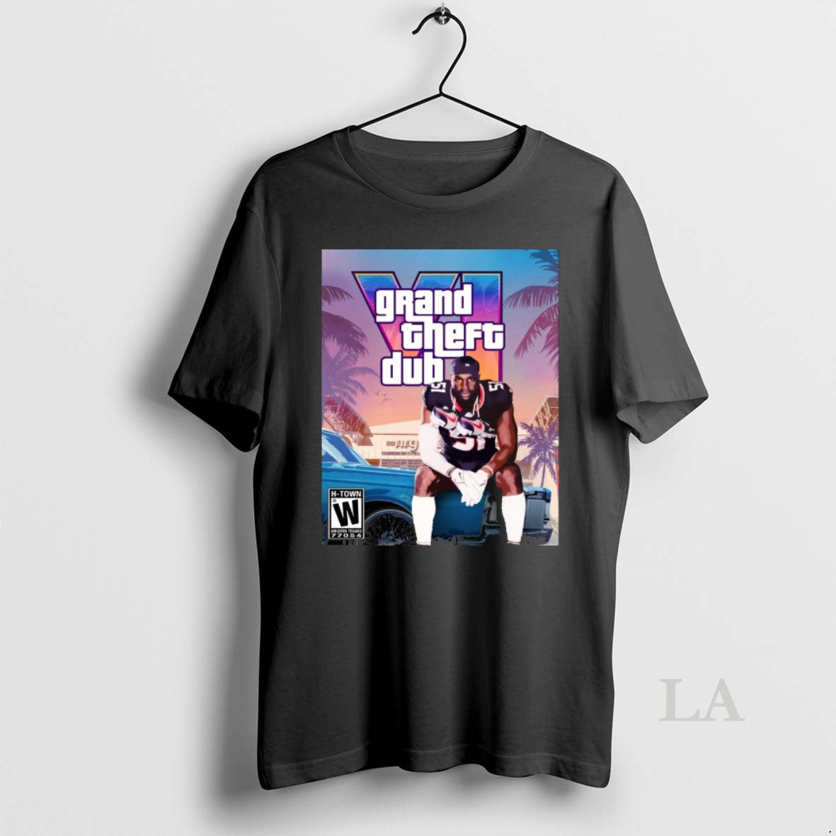 Original Houston Texans H Town Will Anderson Grand Theft Dub Vi