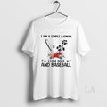 Original I Am A Simple Woman I Loves Dogs And Baseball