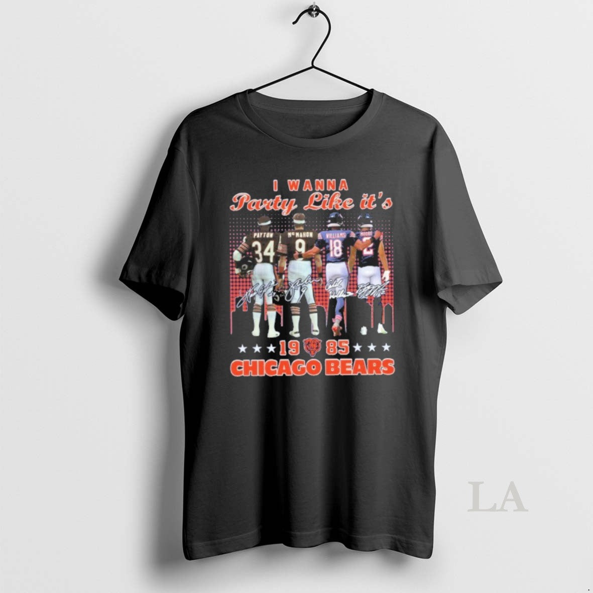 Original I Wanna Party Like Its Player 1985 Chicago Bears
