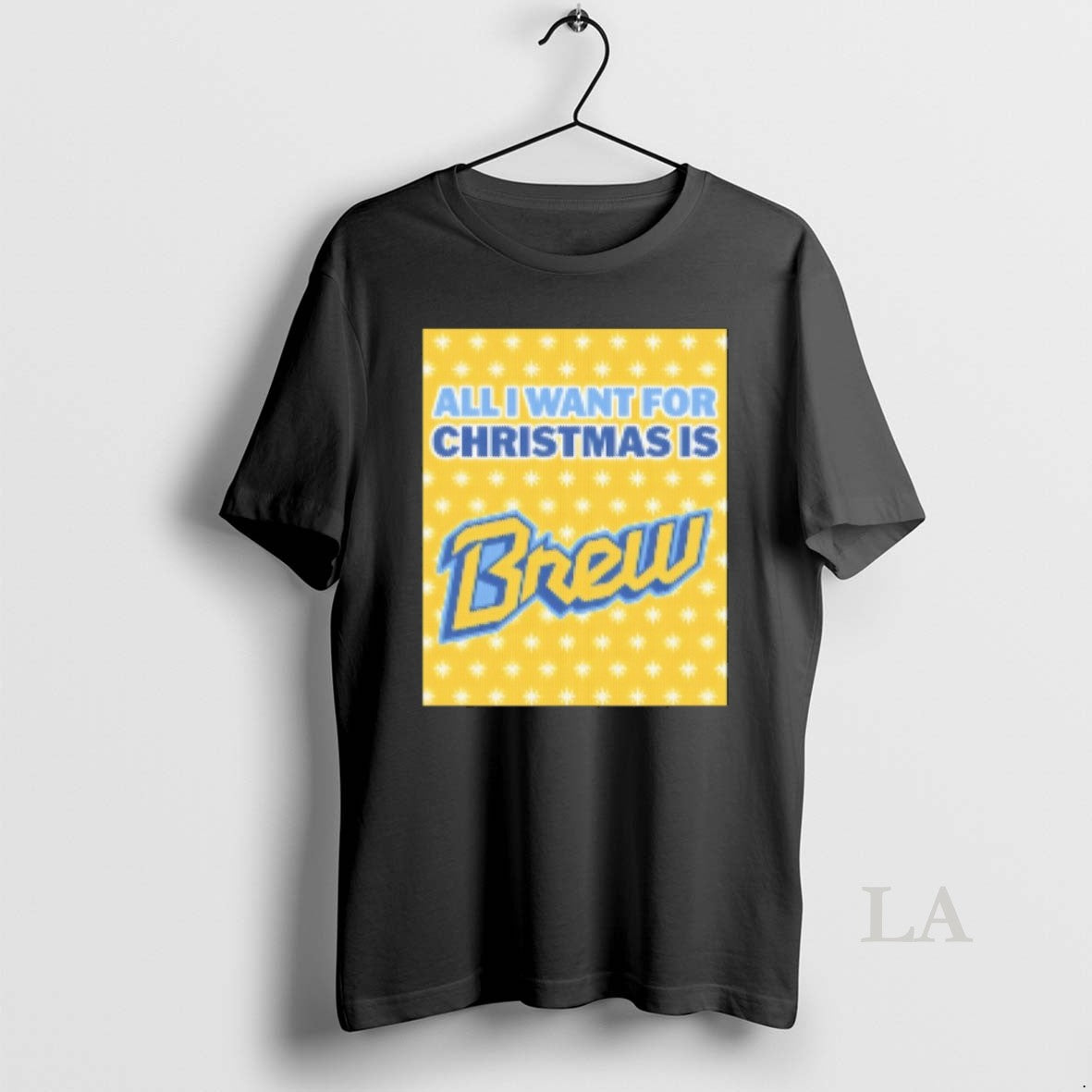 Original I Want For Christmas Is Brew Baseball Ugly