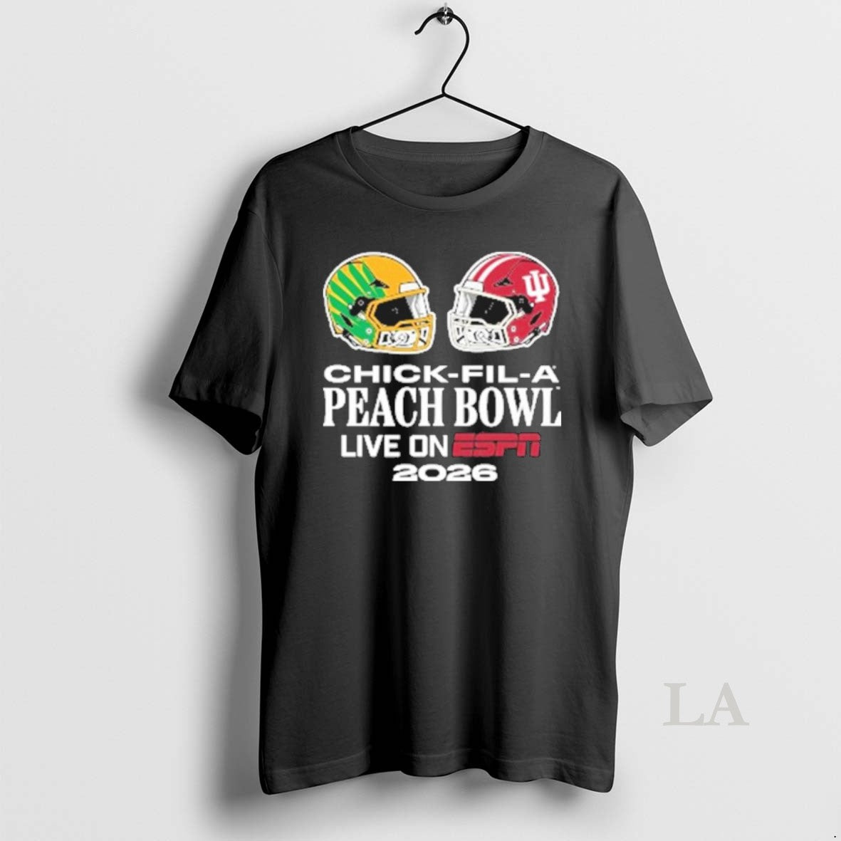 Original Indiana Hoosiers Peach Bowl Stadium Match Up Vs Oregon