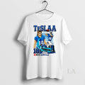 Original Isaac Teslaa 18 Detroit Lions Football Comic Circle