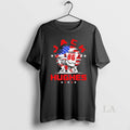 Original Jack Hughes New Jersey Devils Usa Flag Celebration