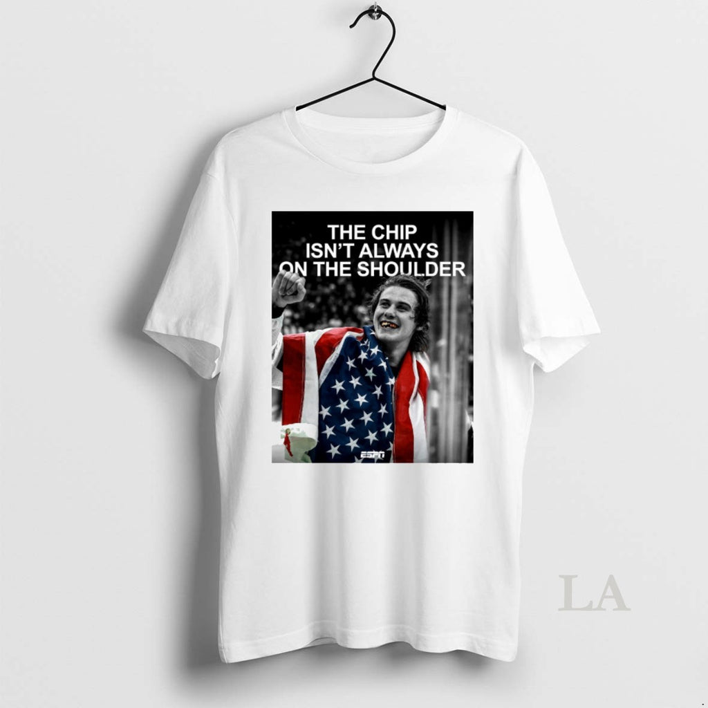 Original Jack Hughes The Chip Isnt Always On The Shoulder Team Usa