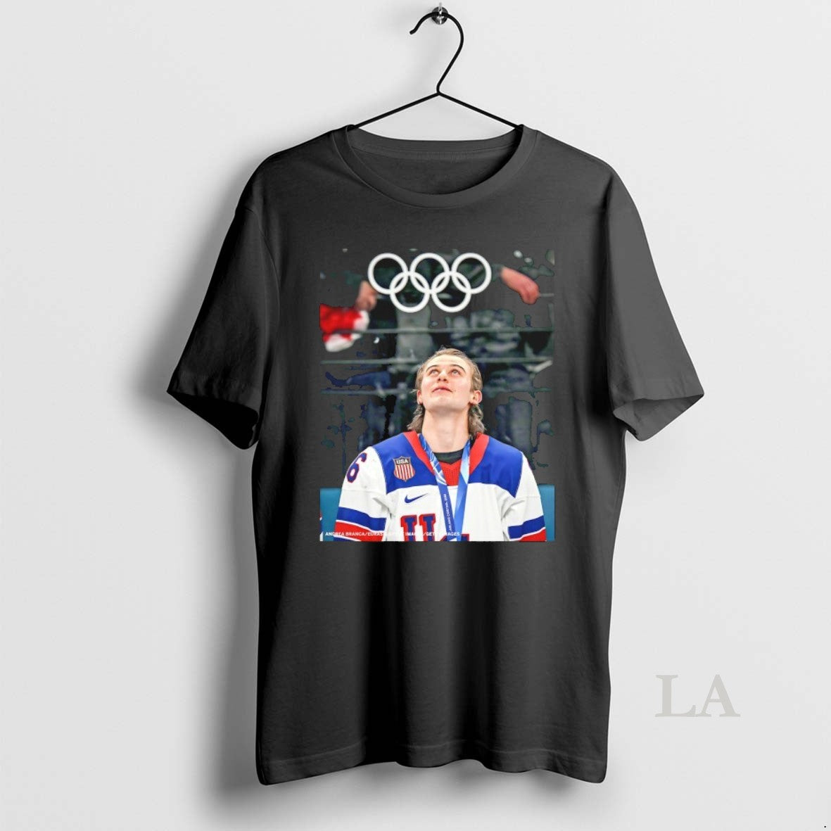 Original Jack Hughes Usa Hockey 2026 World Champions