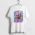 Original Jack Hughes Usa Hockey Golden Goal 2026 Champions American Flag Olympic Vintage