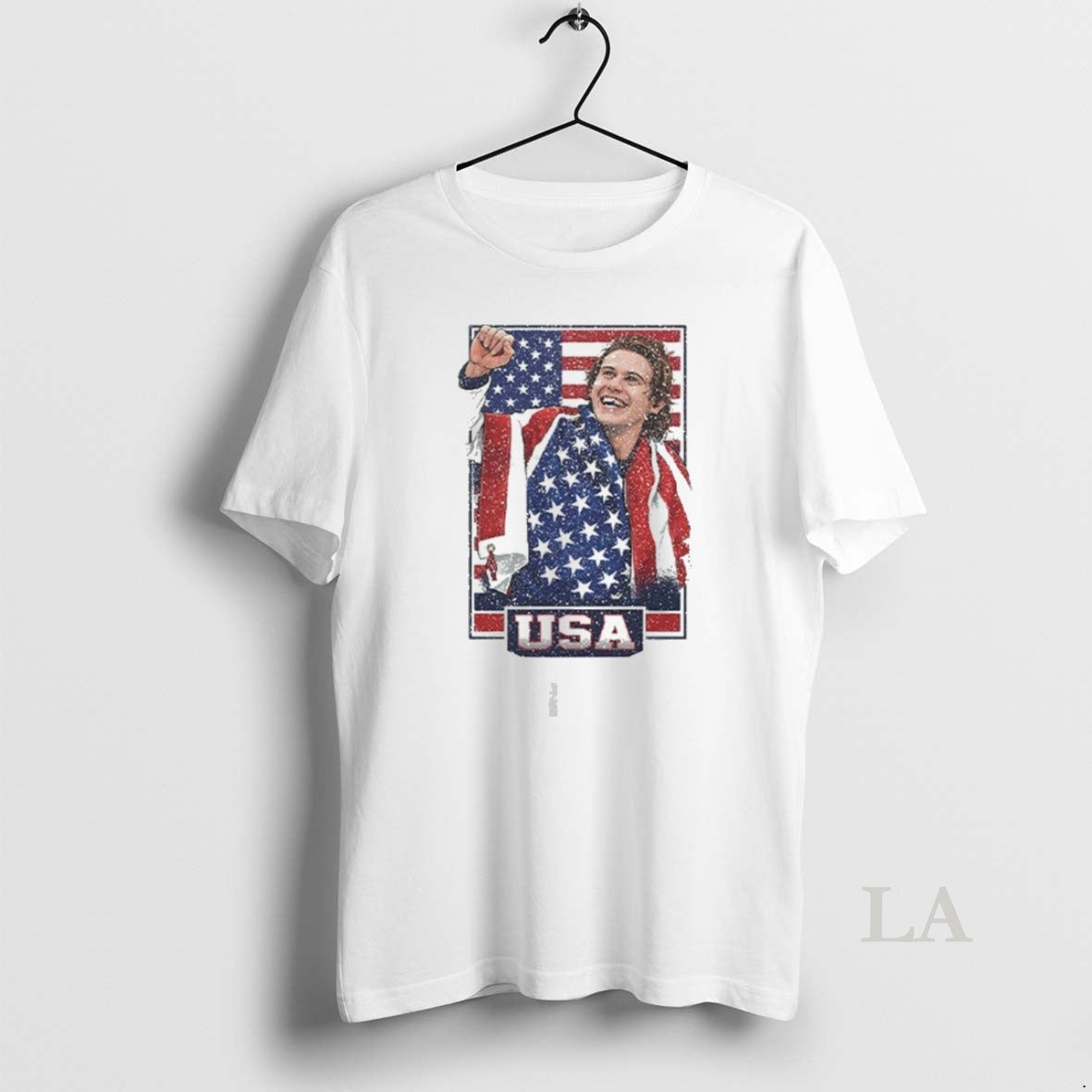 Original Jack Hughes Usa Hockey Patriotic Hockey Fan