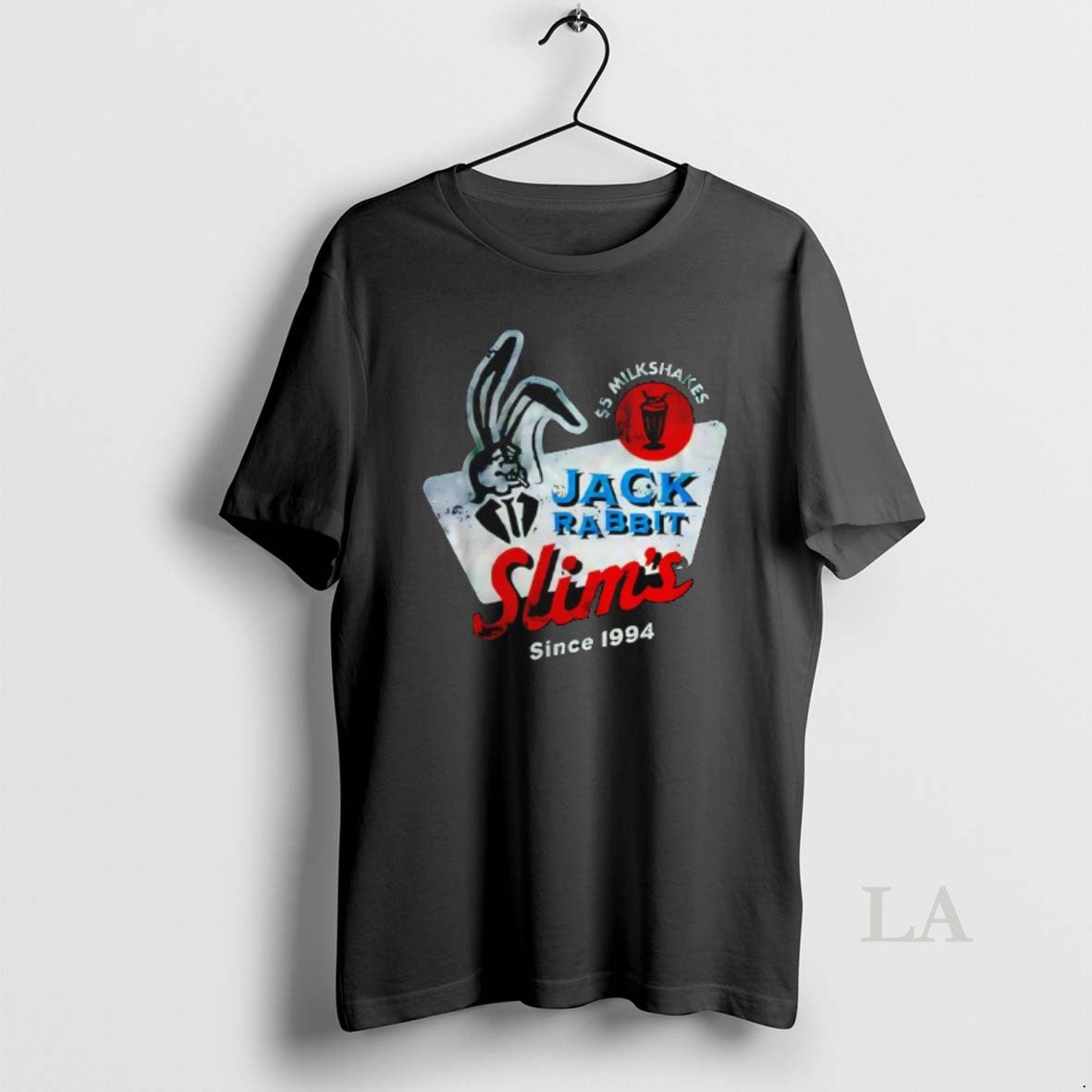Original Jack Rabbit Slims Pulp Fiction Milkshake Restaurant Since 1994 Graphic