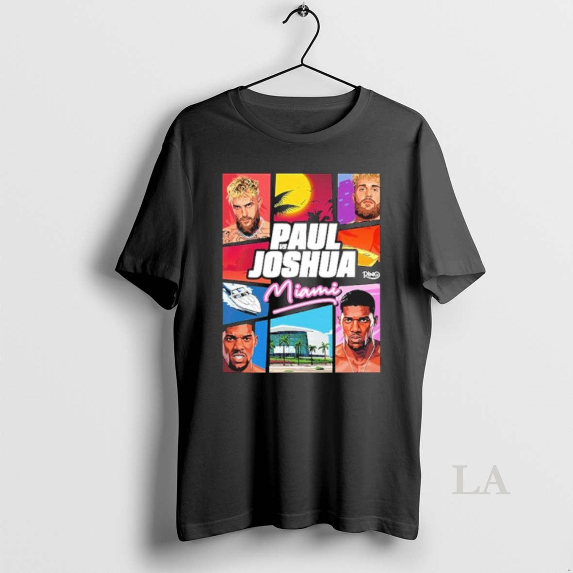 Original Jake Paul Vs Anthony Joshua Match Showdown Vice City In Miami