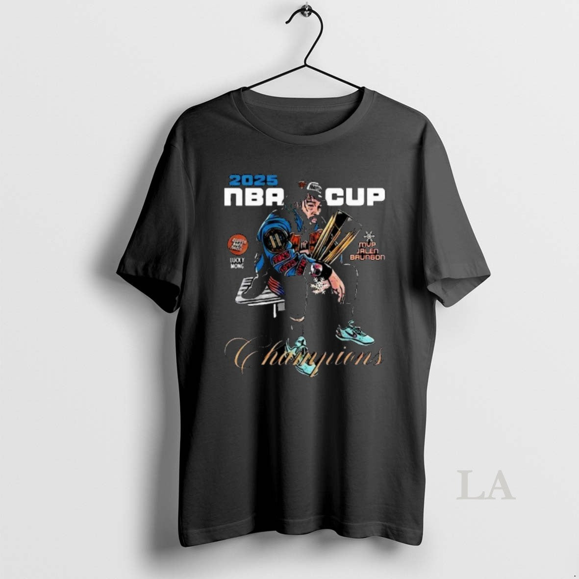 Original Jalen Brunson New York Knicks Mvp Emirates Nba Cup Championship 2025