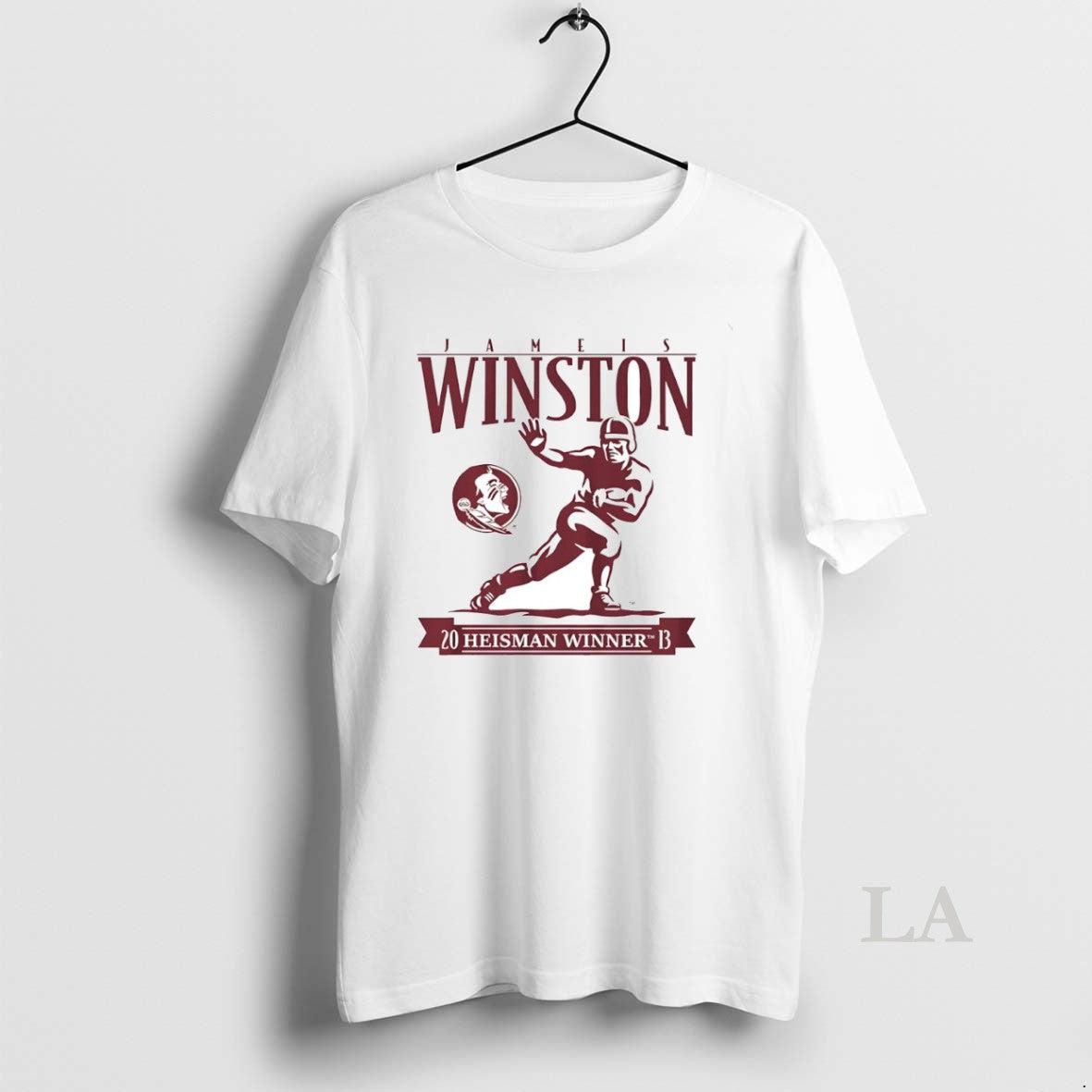 Original Jameis Winston Florida State Seminoles Football 2013 Heisman Winner Trophy Circle