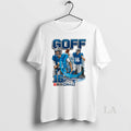 Original Jared Goff 16 Detroit Lions Football Comic Circle