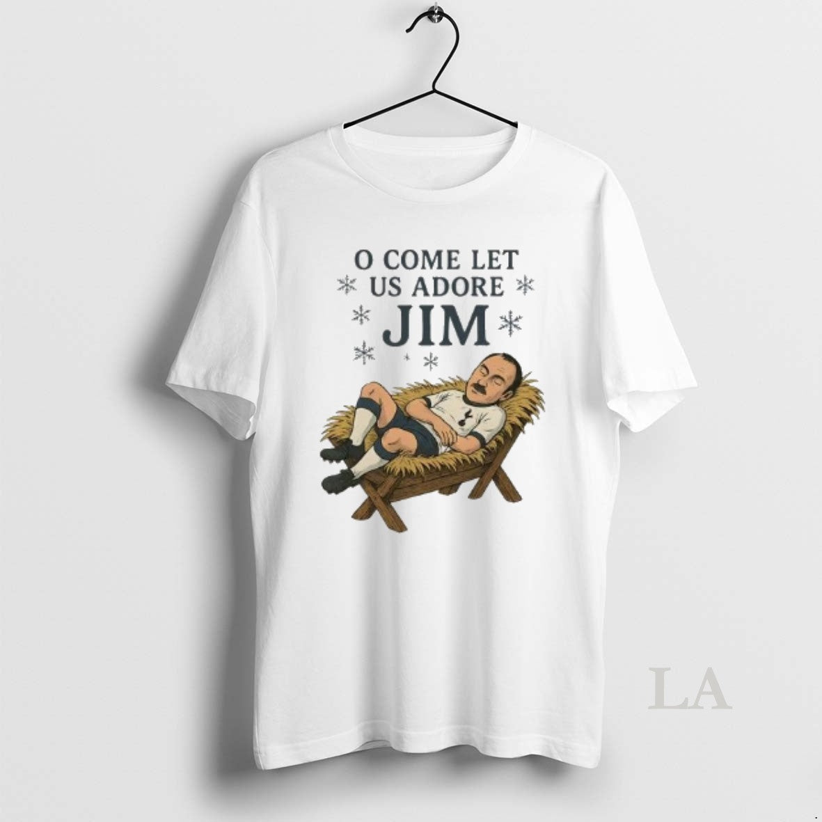 Original Jimmy Greaves O Come Let Us Adore Jim Christmas