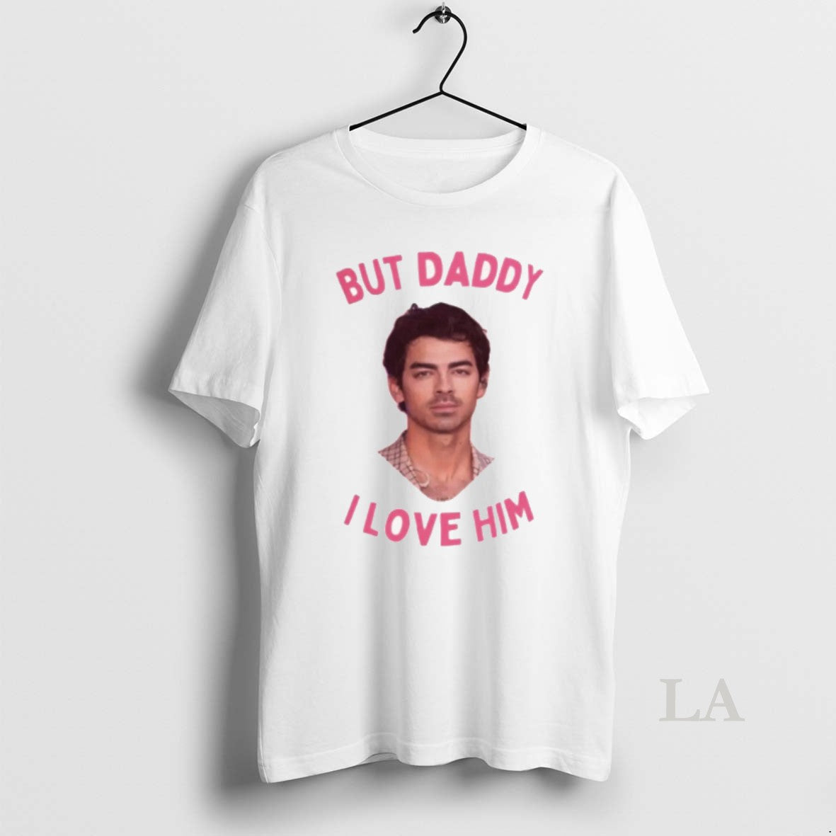 Original Joe Jonas But Daddy I Love Him Jonas Brothers Pink Heart