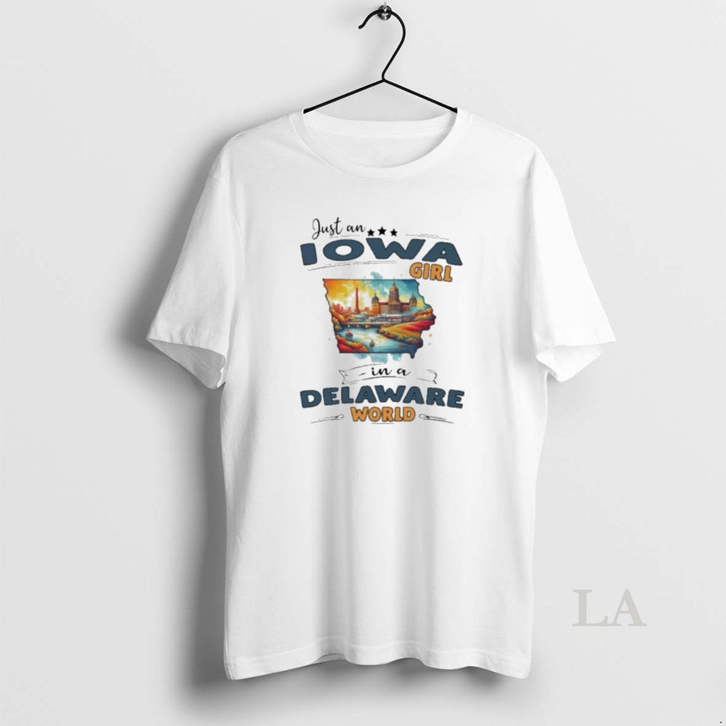 Original Just An Iowa Girl In A Delaware World Retro