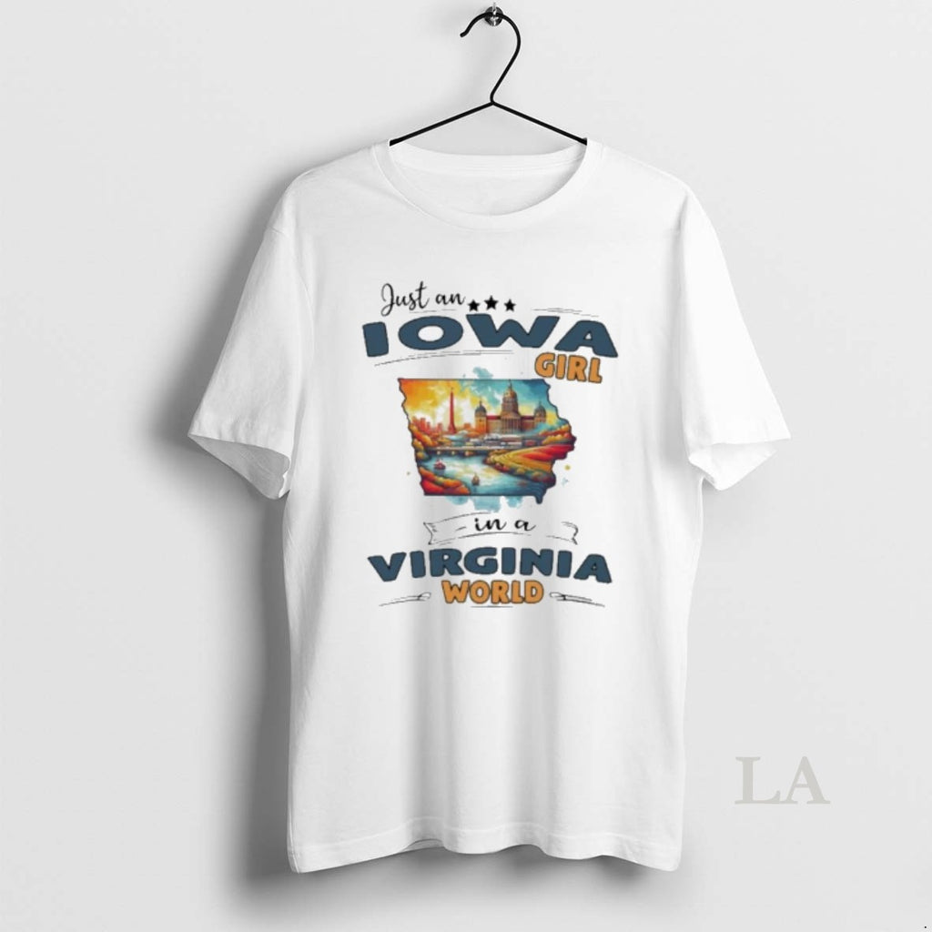 Original Just An Iowa Girl In A Virginia World Retro
