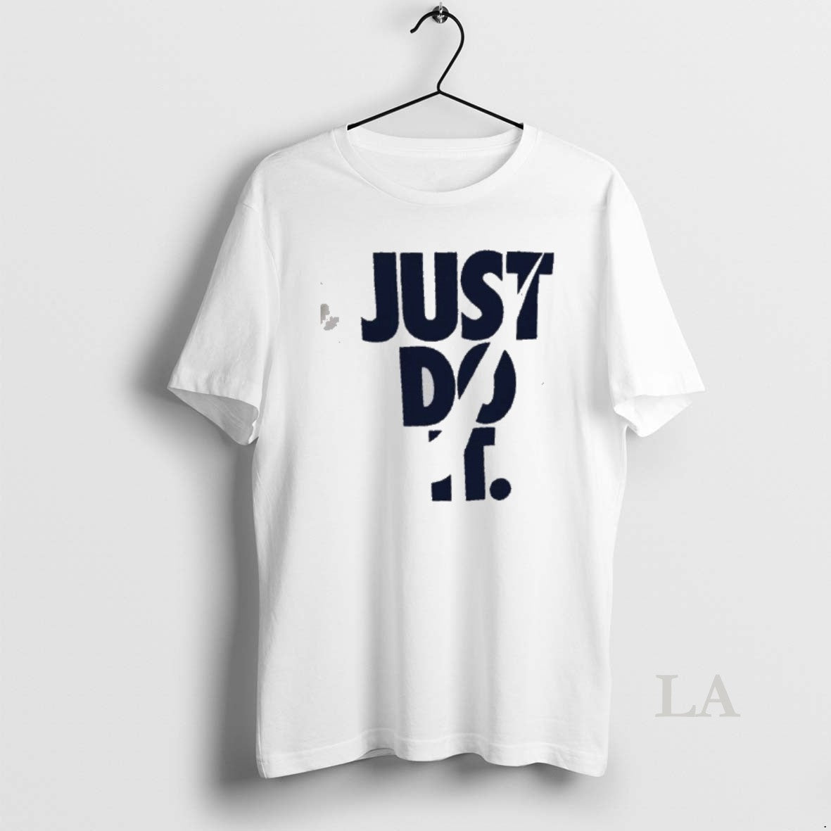 Original Just Do It Nike Swoosh Vertical Stacked Text