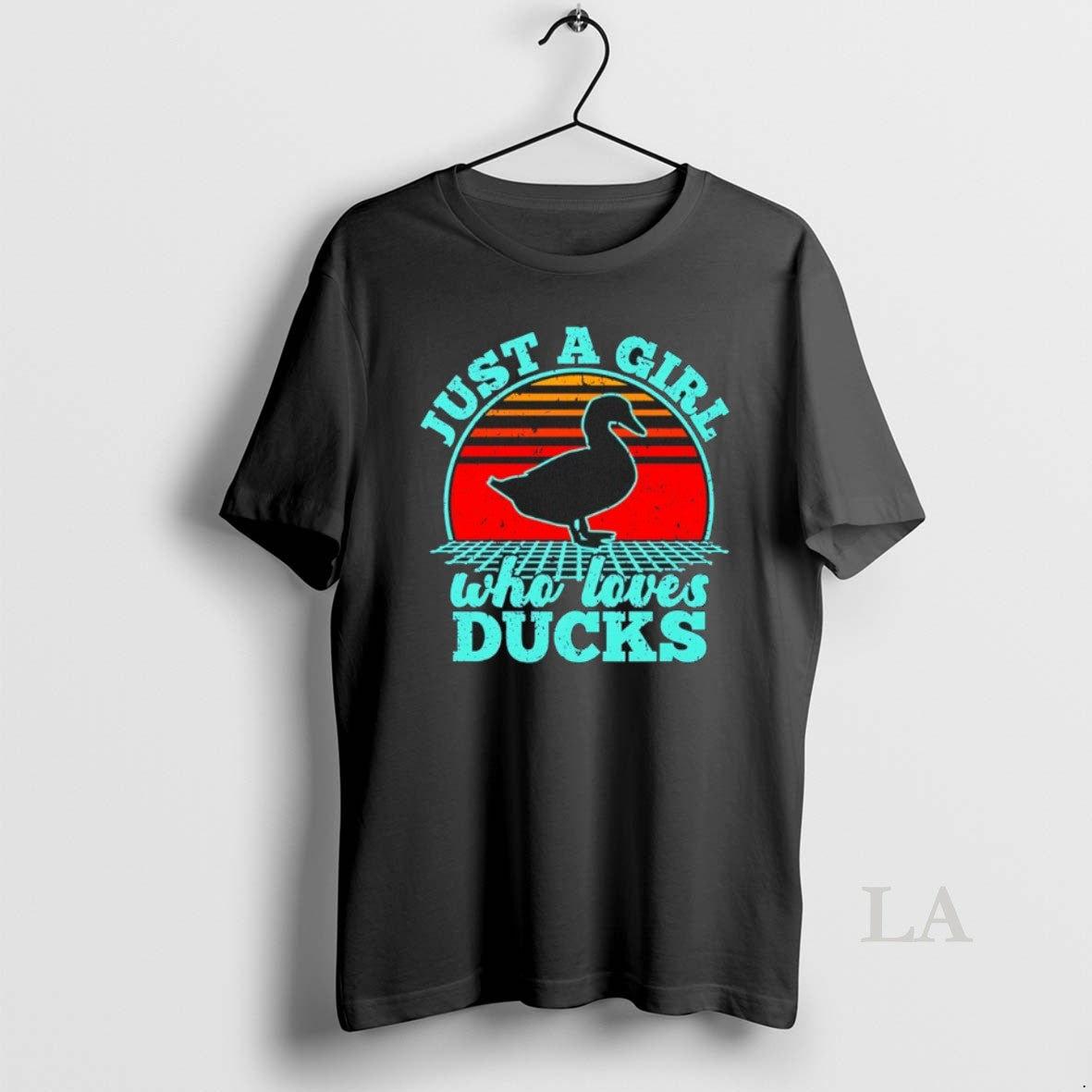 Original Just A Girl Who Loves Ducks Sunset