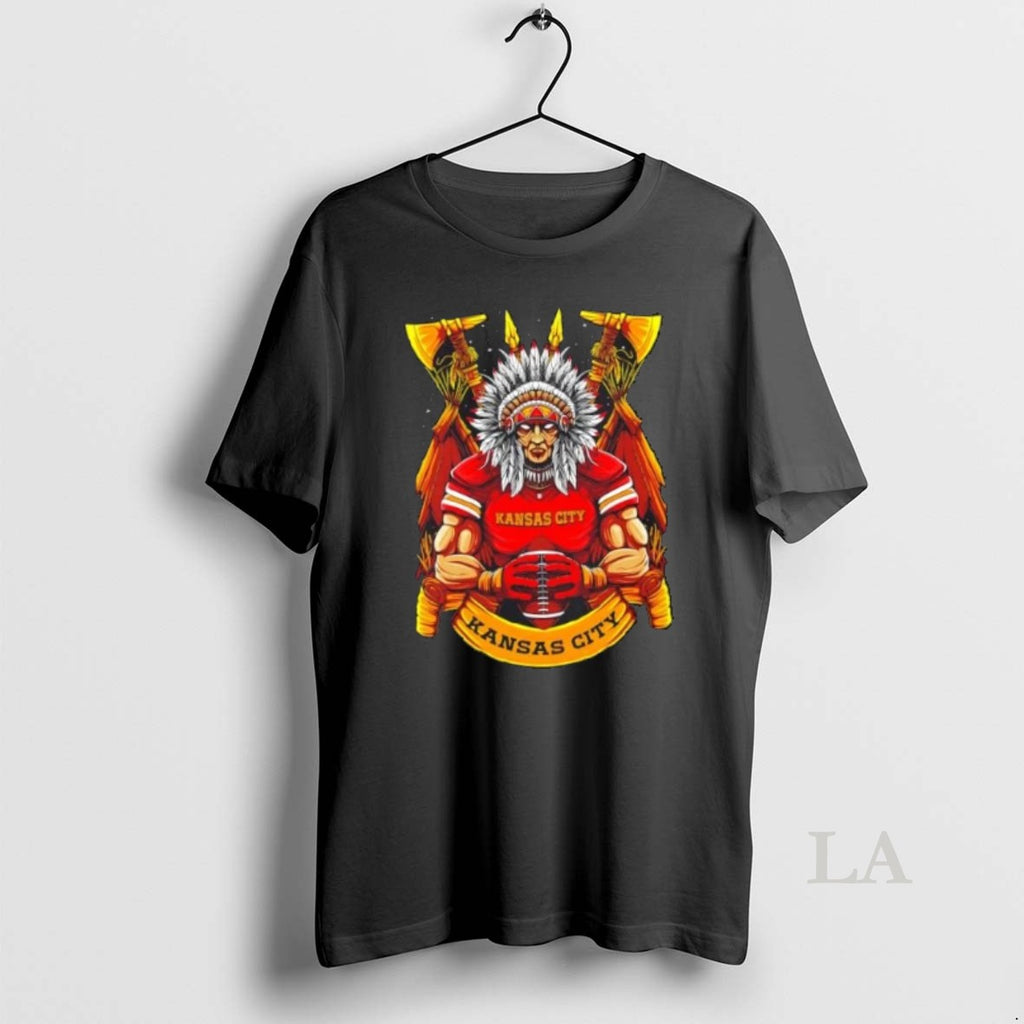Original Kansas City Chiefs War Football Mascot