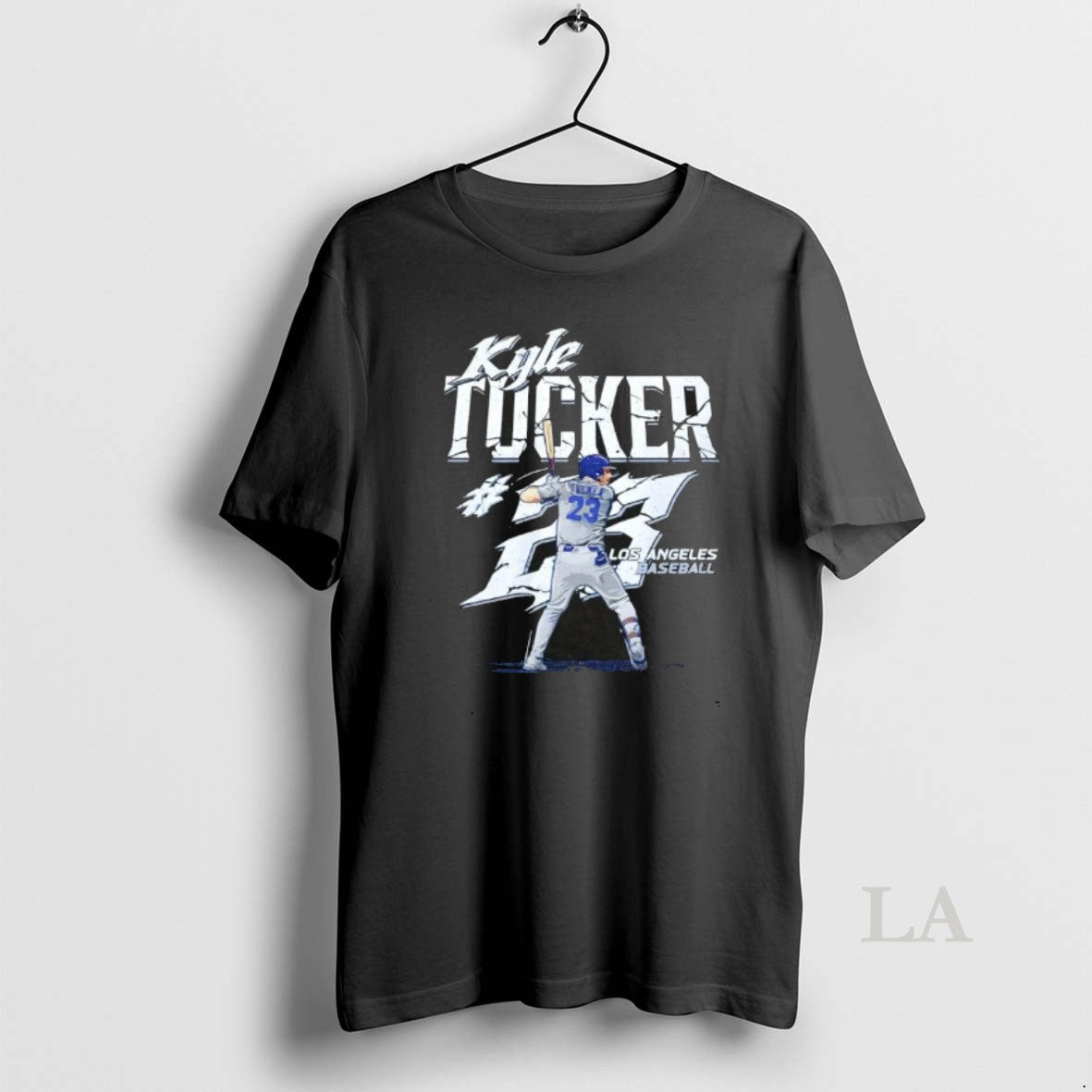 Original Kyle Tucker Los Angeles Dodgers Name Number 23