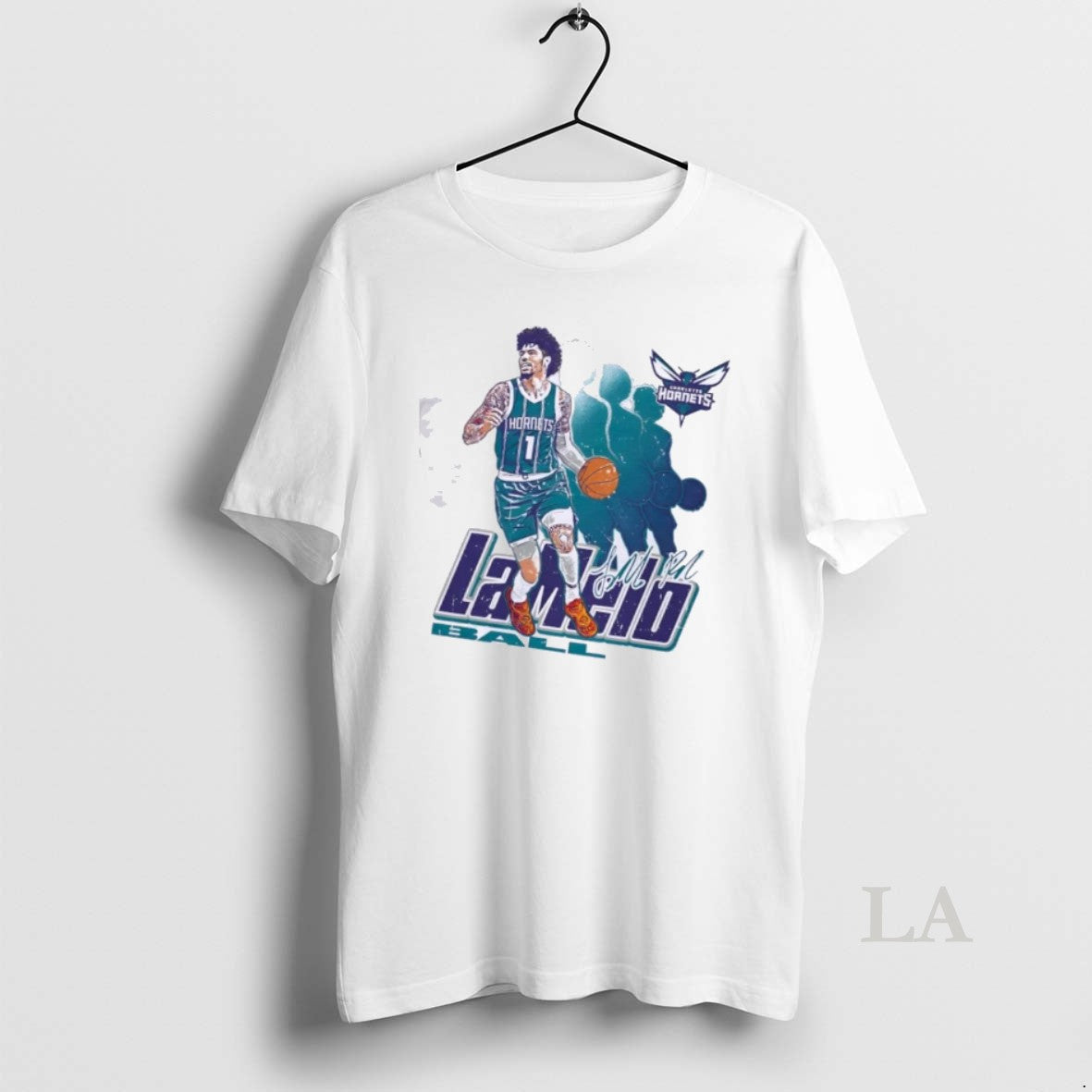 Original Lamelo Ball 1 Charlotte Hornets Basketball Retro Signature