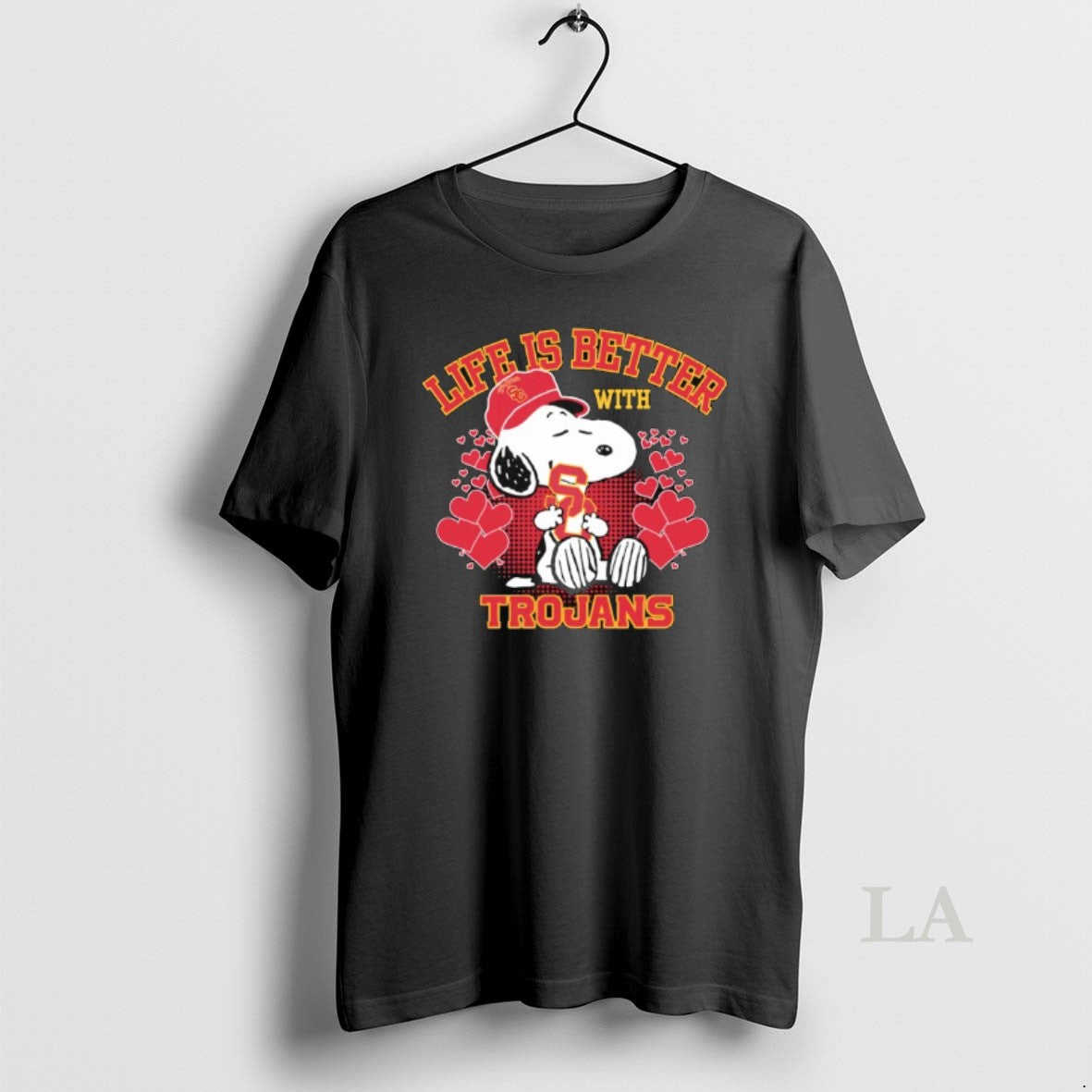 Original Life Is Better With Usc Trojans Snoopy