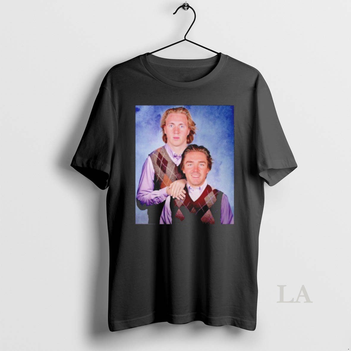 Original Logan Cooley And Clayton Keller Utah Mammoth Hockey Step Bros Vintage