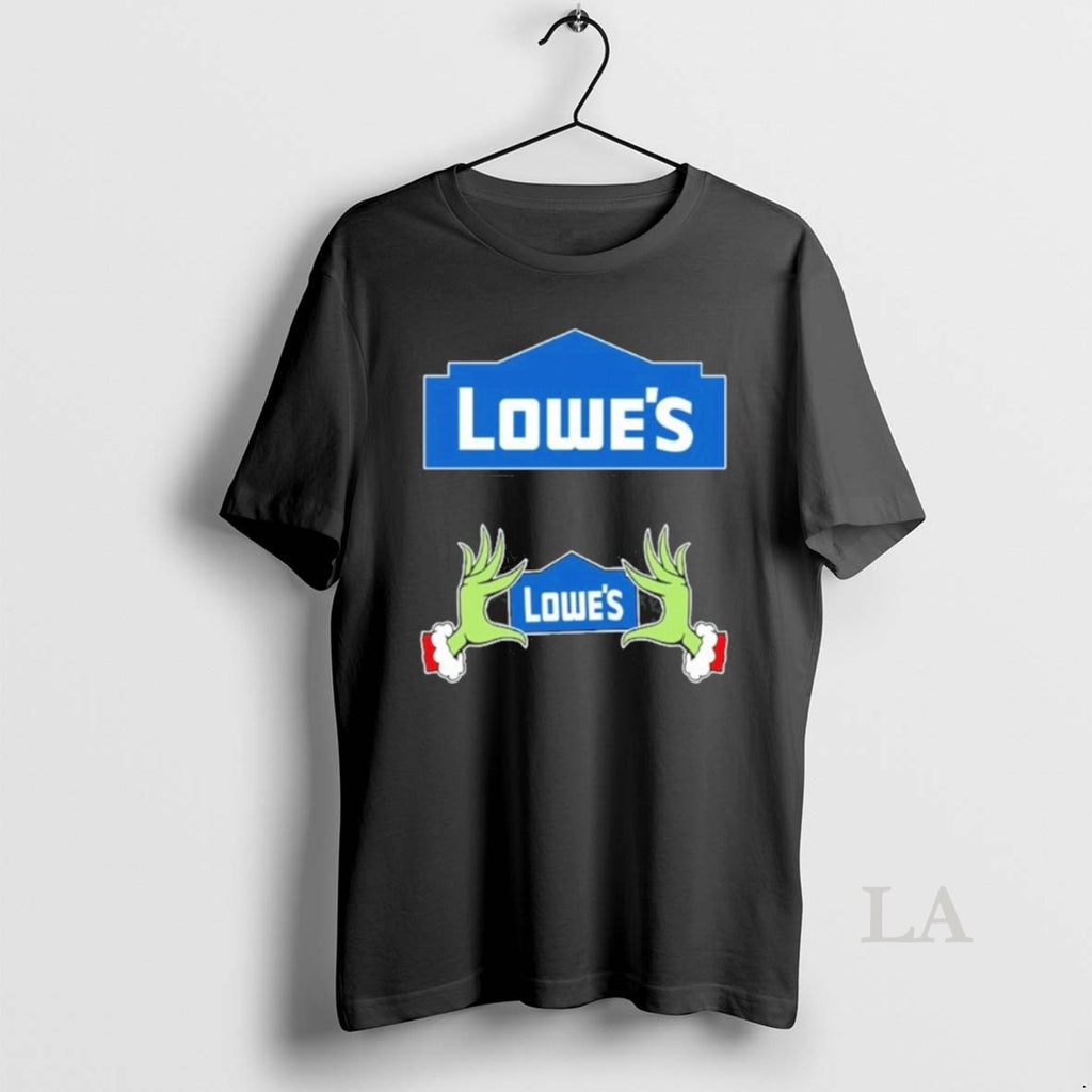 Original Lowes Logo Grinch Hand