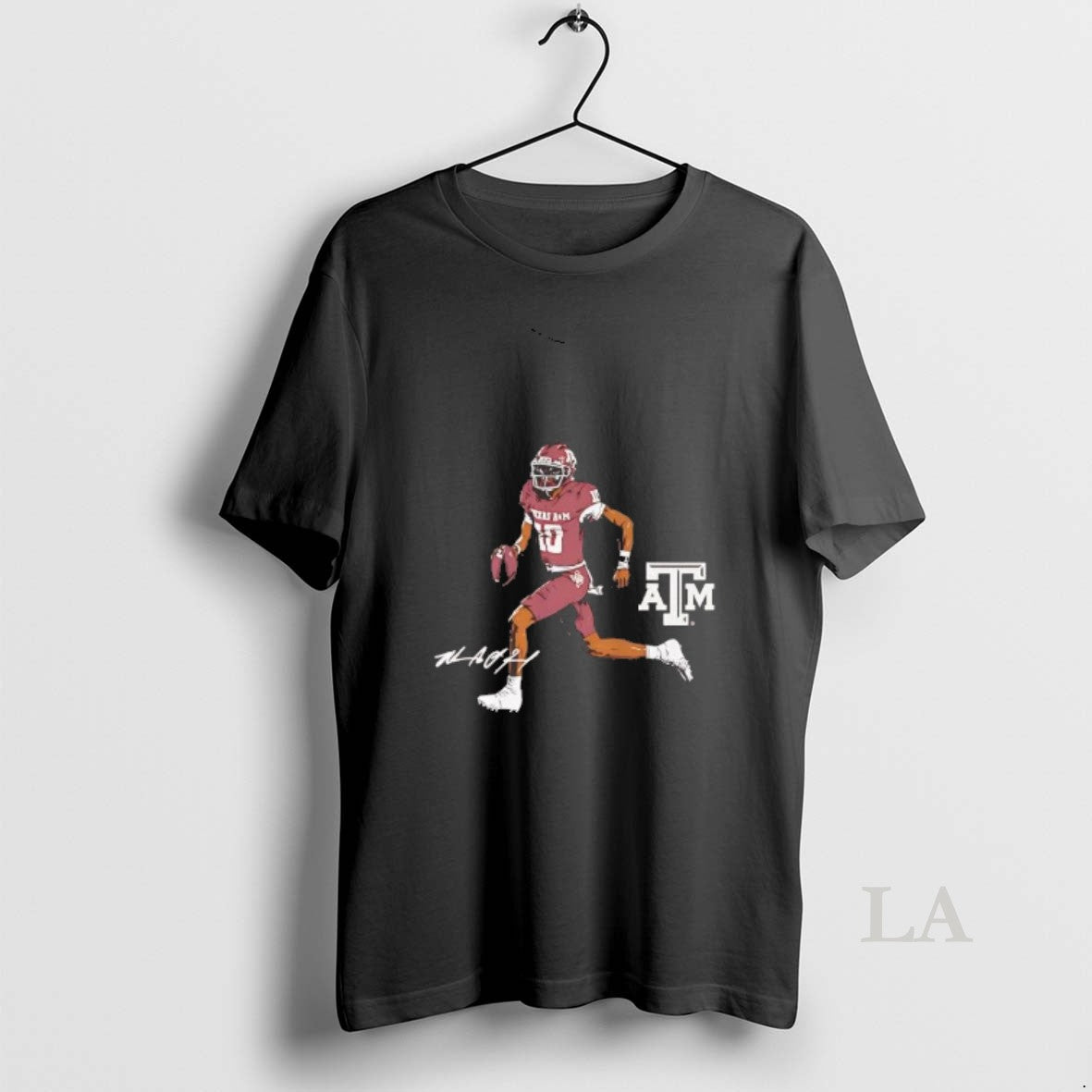 Original Marcel Reed Superstar Pose Running Texas Am Aggies