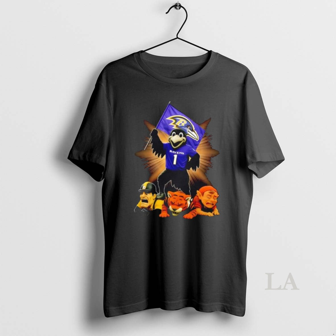 Original Mascots Baltimore Ravens Beat Pittsburgh Steelers Cincinnati Bengals Cleveland Browns