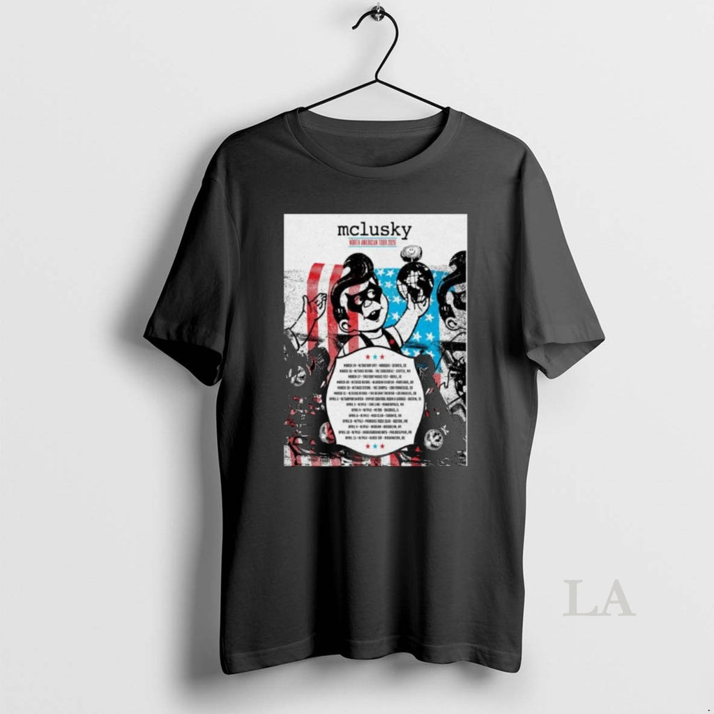 Original Mclusky North American 2026 Tour Long Sleve