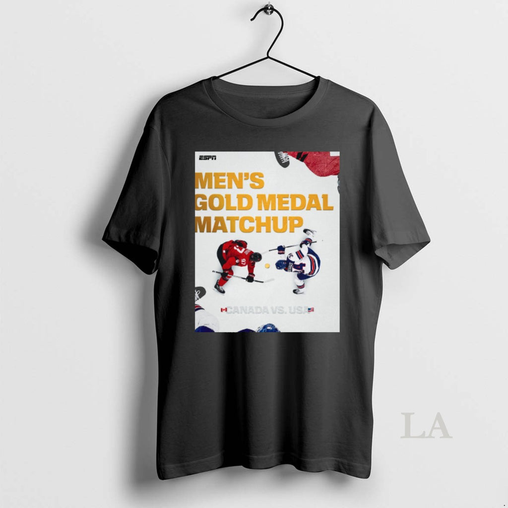 Original Mens Hockey Gold Medal Matchup Canada Vs