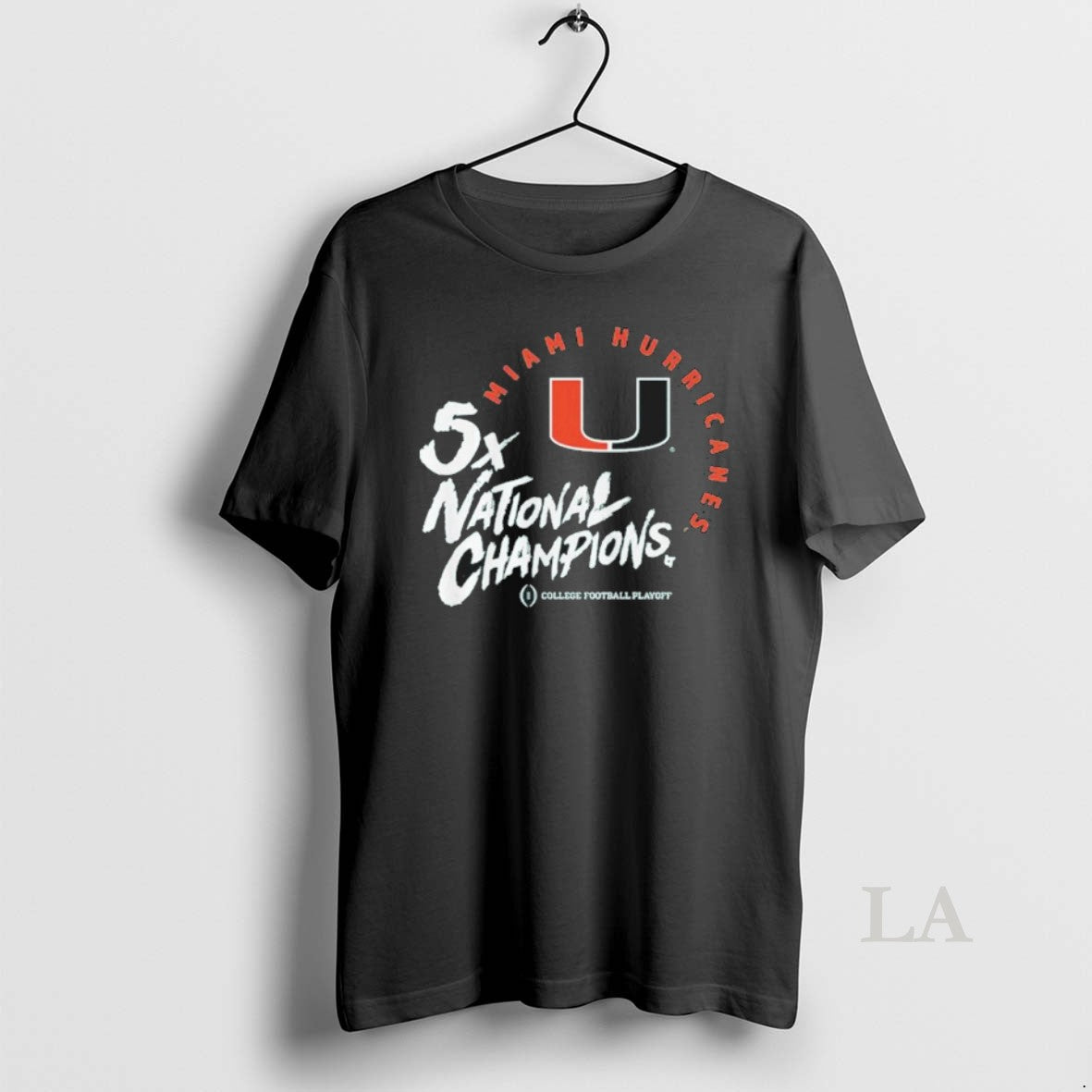 Original Miami Football 2025 Cfp Five Time National Champions