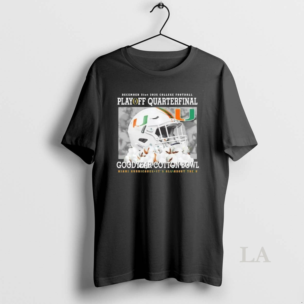 Original Miami Hurricanes Its All About The U 2025 Cfp Goodyear Cotton Bowl