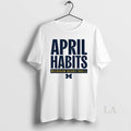 Original Michigan Wolverines Basketball April Habits