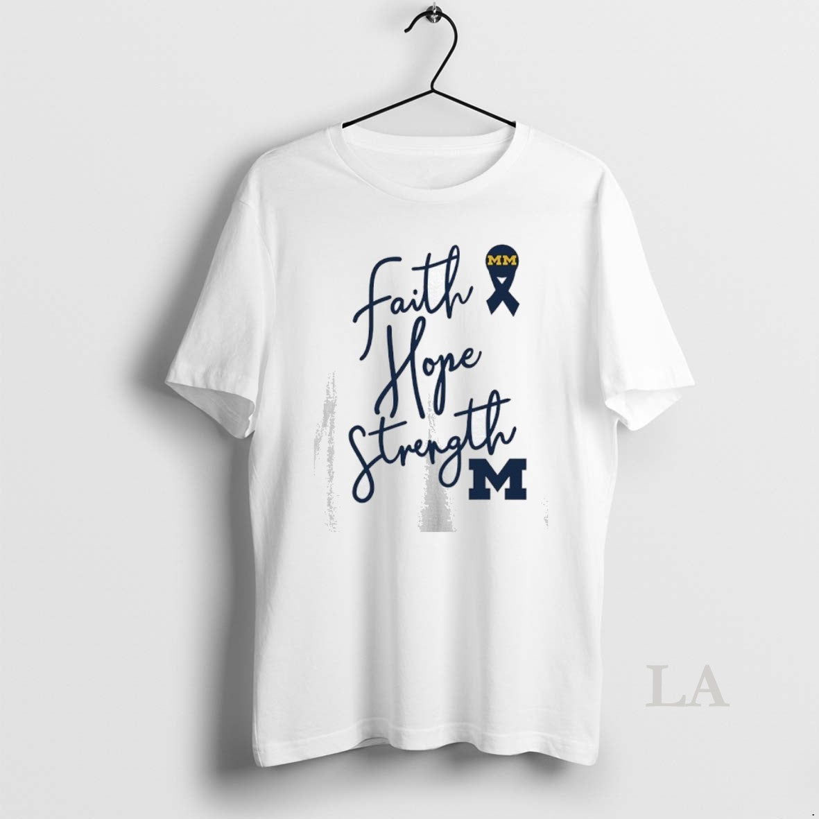 Original Michigan Wolverines Faith Hope Strength