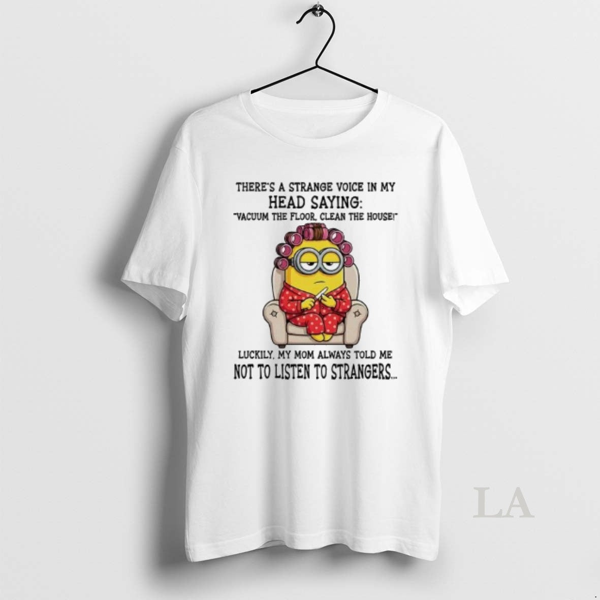Original Minion Theres A Strange Voice In My Head Saying Vacuum Floor Clean House