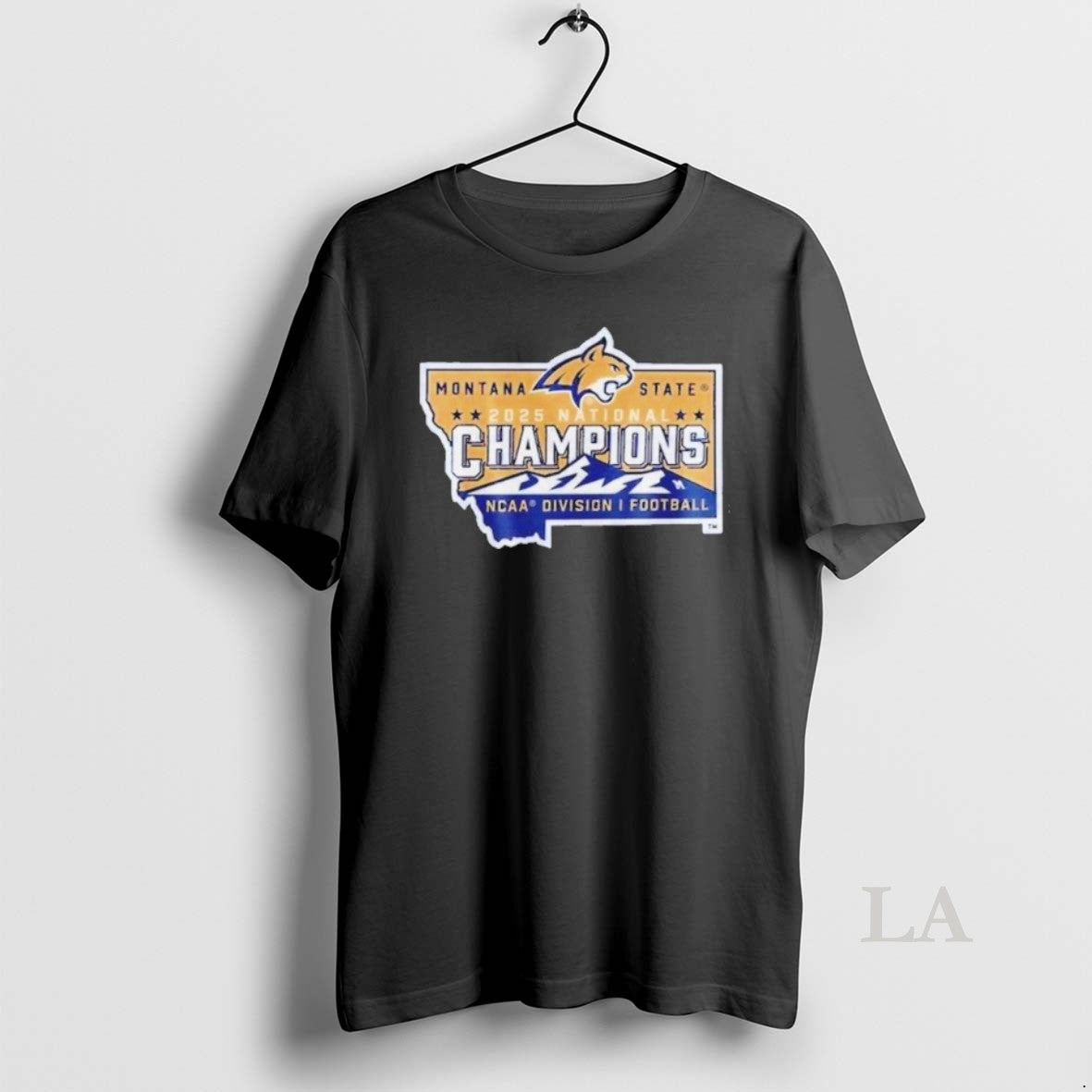 Original Montana State Bobcats National Champions Logo