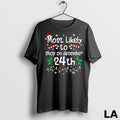 Original Most Likely To Shop On December 24th Christmas Matching Xmas