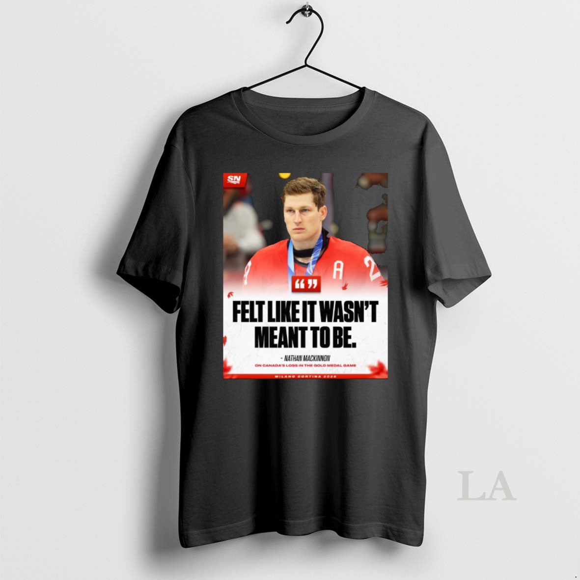 Original Nathan Mackinnon Felt Like It Wasnt Meant To Be Milano Cortina 2026