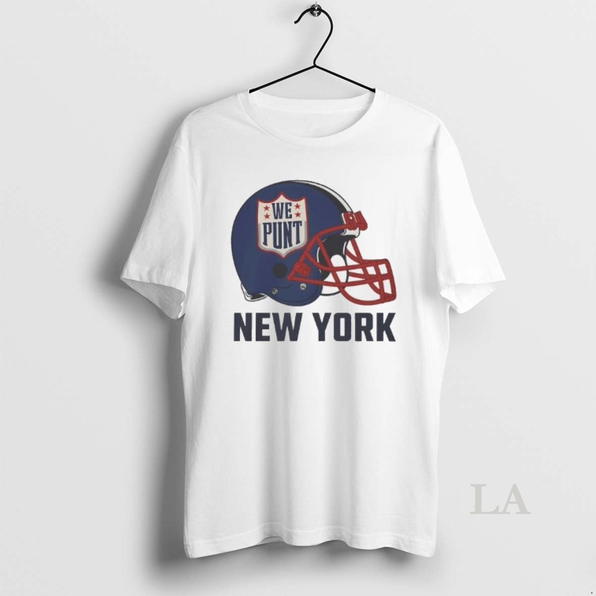 Original New York Giants Helmet We Punt