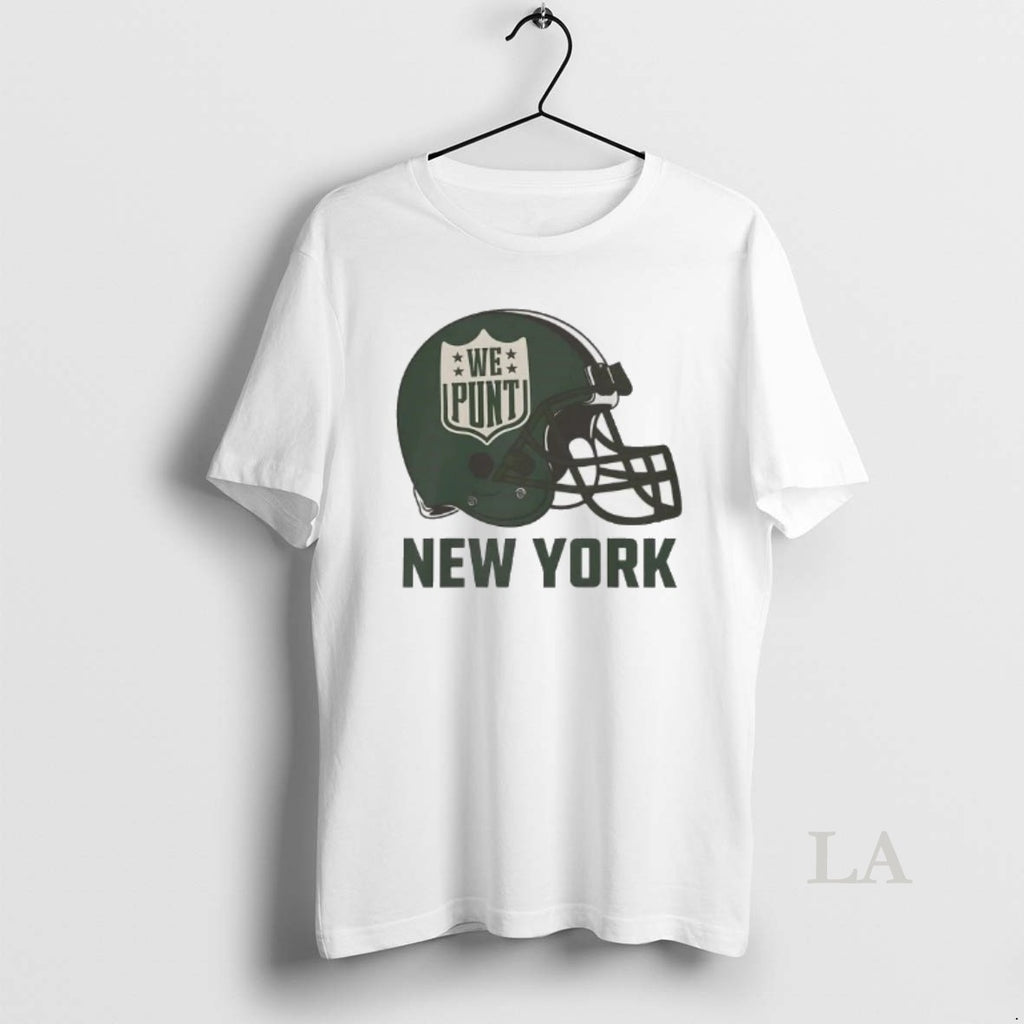 Original New York Jets Helmet We Punt