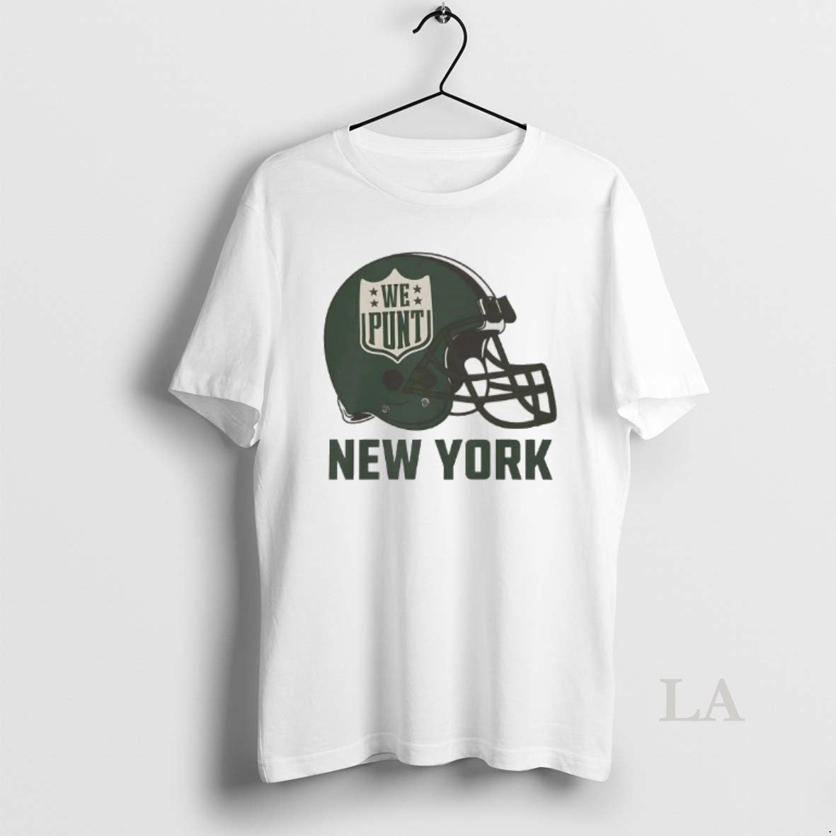 Original New York Jets Helmet We Punt